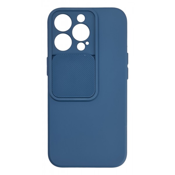 POWERTECH Θήκη Camshield Soft MOB-1791 για iPhone 13 Pro, μπλε - Powertech