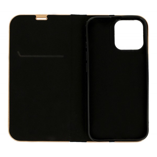 POWERTECH θήκη Book MOB-1802 για iPhone 14 Pro Max, μαύρη - Powertech