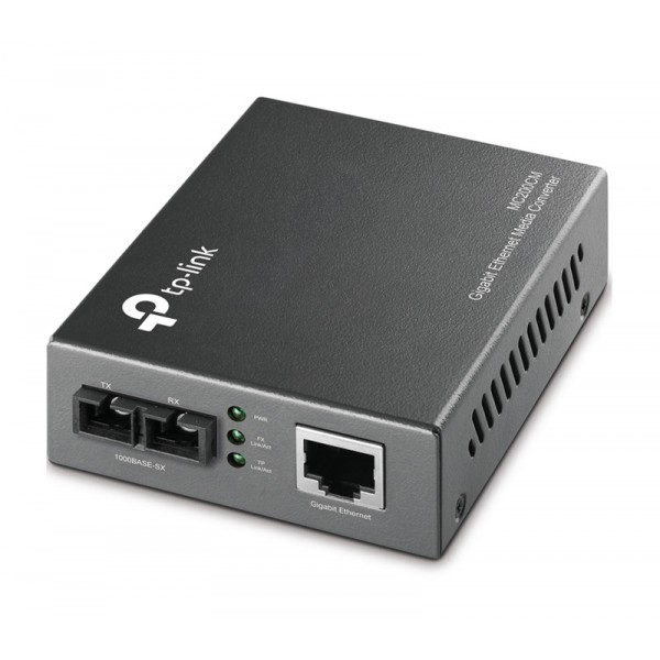 TP-LINK Gigabit Multi-Mode Media Converter MC200CM, Ver. 4.0 - Δικτυακά Παρελκόμενα