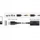 DELOCK καλώδιο USB 2.0 αρσενικό σε θηλυκό 82690, active, 20m, μαύρο