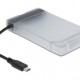 DELOCK αντάπτορας USB-C σε SATA 64084 με θήκη για 2.5" HDD/SSD, 6Gbps