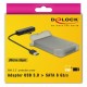 DELOCK αντάπτορας USB σε SATA 62742 με θήκη για 2.5" HDD/SSD, 6Gbps