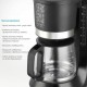BRUNO καφετιέρα φίλτρου BRN-0086, 680W, έως 12 φλυτζάνια, 1.2L, μαύρη