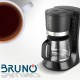 BRUNO καφετιέρα φίλτρου BRN-0086, 680W, έως 12 φλυτζάνια, 1.2L, μαύρη
