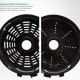 BRUNO ηλεκτρικός στίφτης BRN-0096, συνεχούς ροής, 600W, inox-μαύρο