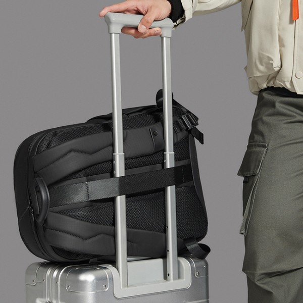 ARCTIC HUNTER τσάντα πλάτης B00534 με θήκη laptop 15.6", 21L, γκρι
