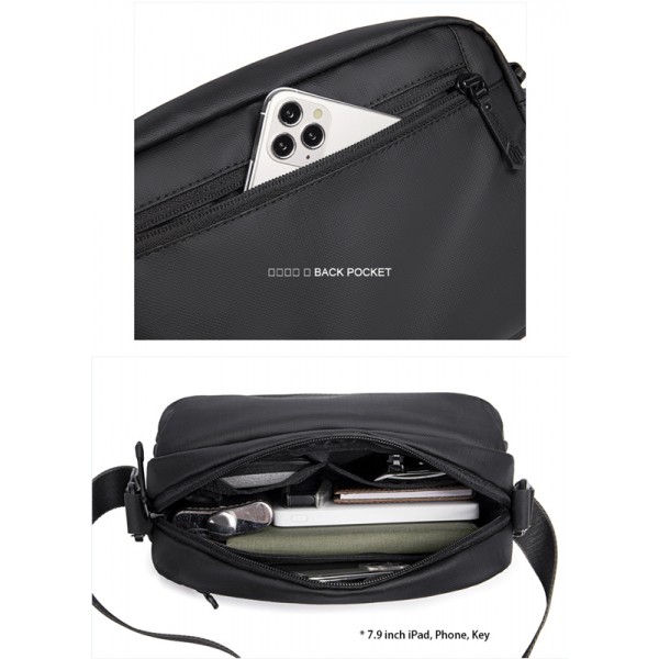 ARCTIC HUNTER τσάντα ώμου YB00518 με θήκη tablet, 3L, μπλε - Σπίτι & Gadgets