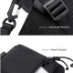 ARCTIC HUNTER τσάντα Crossbody XB00526 με θήκη tablet, 3L, γκρι