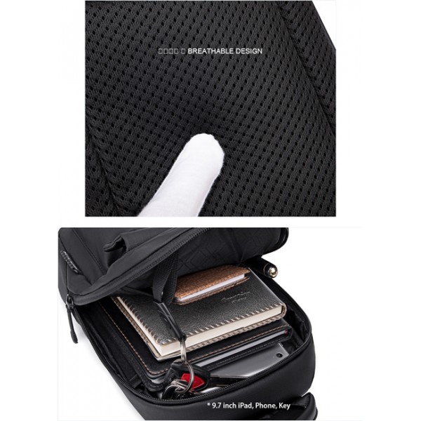 ARCTIC HUNTER τσάντα Crossbody XB00526 με θήκη tablet, 3L, γκρι - Σπίτι & Gadgets
