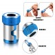 BEST μαγνητικός αντάπτορας BST-1111 για μύτες HEX 1/4", μπλε