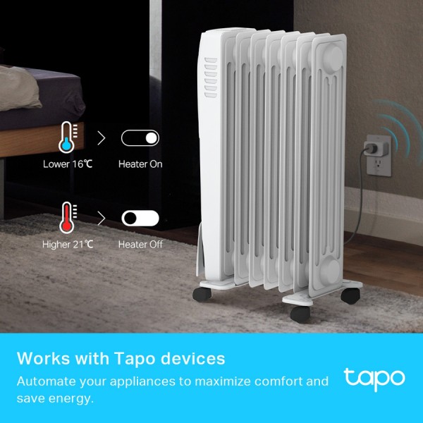 TP-LINK smart θερμόμετρο & υγρασιόμετρο Tapo T315, -20~60 °C, Ver 1.0