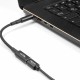 DELOCK καλώδιο τροφοδοσίας 60036, USB-C σε Dell 4.5x3.0mm, 15cm, μαύρο