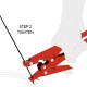 DELOCK πένσα δεματικών καλωδίων 86773, έως 9.5 x 2.3mm, μεταλλική