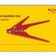 DELOCK πένσα δεματικών καλωδίων 86773, έως 9.5 x 2.3mm, μεταλλική