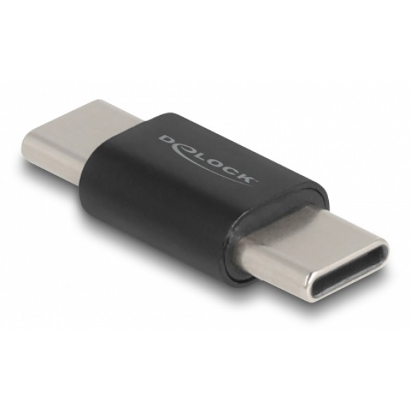 DELOCK αντάπτορας USB-C 60035, αρσενικό σε αρσενικό, 10Gbps, μαύρος - DeLock