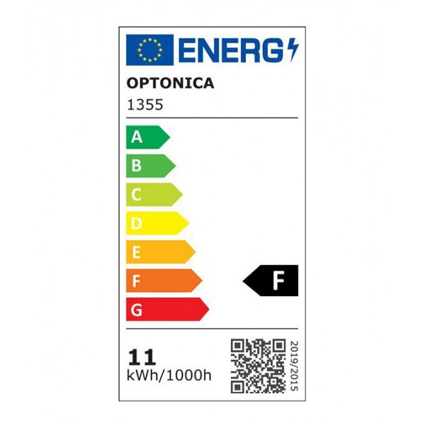 OPTONICA LED λάμπα A60 1355, 10.5W, 4500K, E27, 1055lm - OPTONICA
