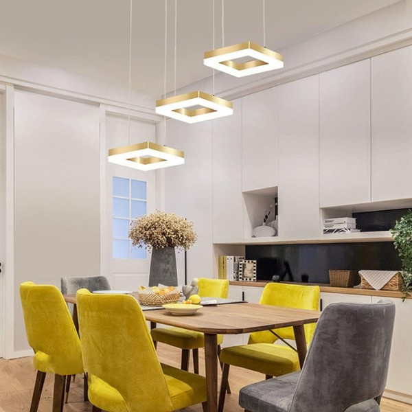 POWERTECH LED φωτιστικό οροφής HLL-0101, 35W, 4000K, 70x120cm, χρυσό - Σύγκριση Προϊόντων