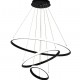 POWERTECH LED φωτιστικό οροφής HLL-0105, 44W, 4000K, 60x60cm, μαύρο