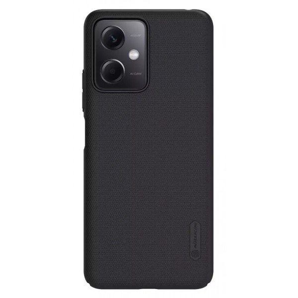 NILLKIN θήκη Super Frosted Shield για Xiaomi Redmi Note 12 5G, μαύρο - NILLKIN