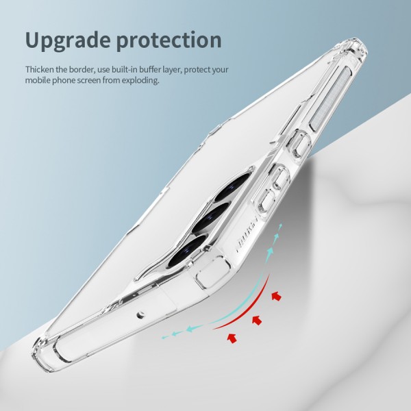 NILLKIN θήκη Nature Pro για Samsung S23 Plus, διάφανη - NILLKIN