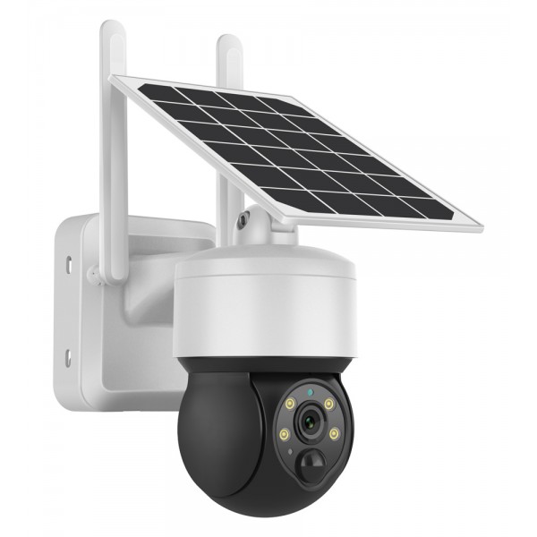 SECTEC smart ηλιακή κάμερα ST-S517C-3M, 3MP, PIR, PTZ, cloud/micro SD - Συστήματα Ασφαλείας