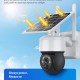 SECTEC smart ηλιακή κάμερα ST-S517C-3M, 3MP, PIR, PTZ, cloud/micro SD