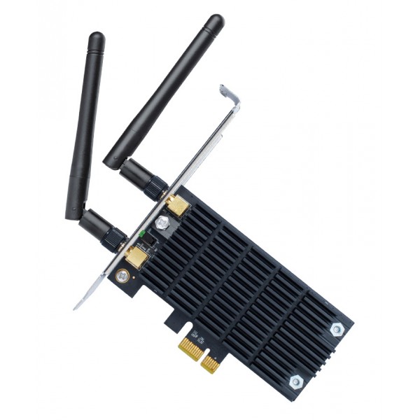 TP-LINK Wireless PCIe Adapter Archer T6E, AC1300, dual band, Ver. 2.0 - Κάρτες Δικτύου - USB Dongles