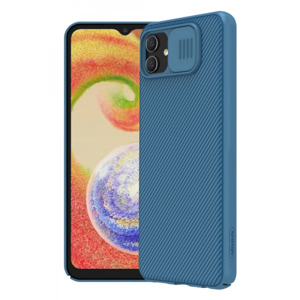 NILLKIN θήκη CamShield για Samsung A04, μπλε - NILLKIN