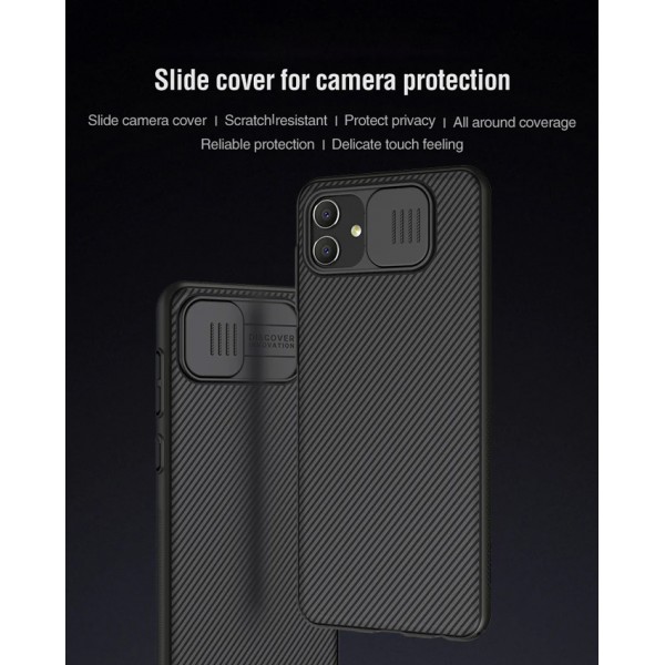 NILLKIN θήκη CamShield για Samsung A04, μπλε - NILLKIN