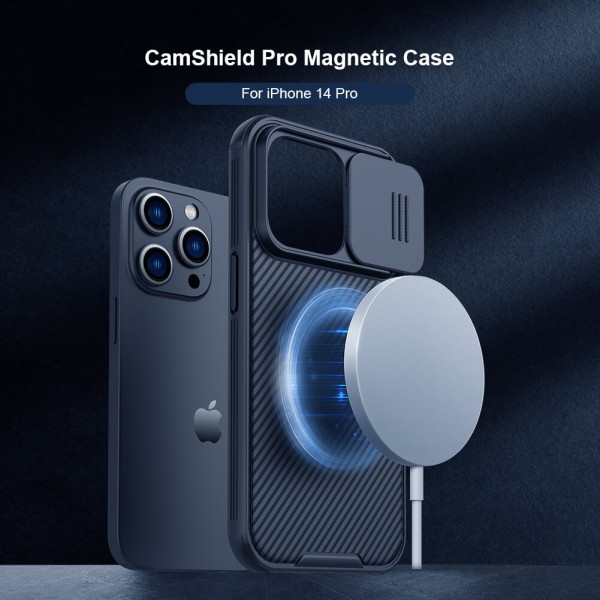 NILLKIN θήκη CamShield Pro Magnetic για iPhone 14 Pro, μαύρη - Σύγκριση Προϊόντων