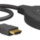 GOOBAY HDMI switch 58488, 3-in σε 1-out, 4K/60Hz, μαύρο