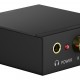 GOOBAY μετατροπέας ήχου 58493, Coaxial/Toslink σε 2x RCA, μαύρος