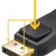 GOOBAY καλώδιο DisplayPort 61712, 4K/60Hz, 21.6 Gbps, 2m, μαύρο