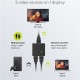 GOOBAY HDMI switch 58486, 2-in σε 1-out, 4K/60Hz, μαύρο