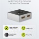 GOOBAY HDMI switch 58486, 2-in σε 1-out, 4K/60Hz, μαύρο
