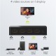 GOOBAY HDMI switch 58489 με τηλεχειριστήριο, 4 σε 1, 4K/60Hz, μαύρο