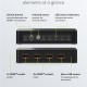 GOOBAY HDMI switch 58489 με τηλεχειριστήριο, 4 σε 1, 4K/60Hz, μαύρο