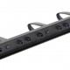 DELOCK cable management 43345 για rack 19"/1U, 5x γάντζοι, μαύρο
