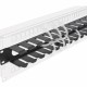 DELOCK cable management 66550 για rack 19"/1U, μεταλλικό, μαύρο
