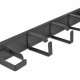 DELOCK cable management 66848 για rack 19"/1U, 5x γάντζοι, μαύρο