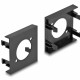 DELOCK D-Type module βάση 81405 για Easy 45 patch panel, 45x45mm, 5τμχ
