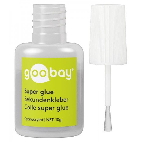 GOOBAY κόλλα Super Glue με πινέλο 77017, 10g - GOOBAY