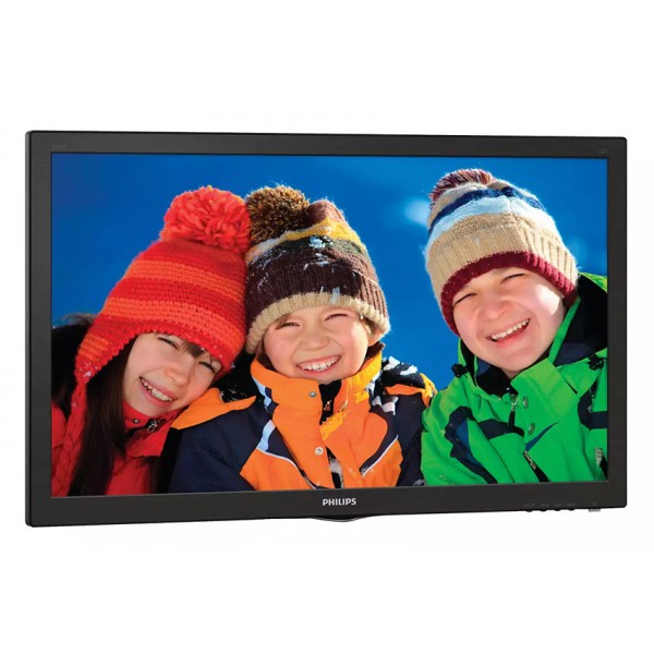 PHILIPS used οθόνη 243V5LSB LCD, 23.6" Full HD, VGA/DVI, χωρίς βάση, Grade B - Used Οθόνες PC