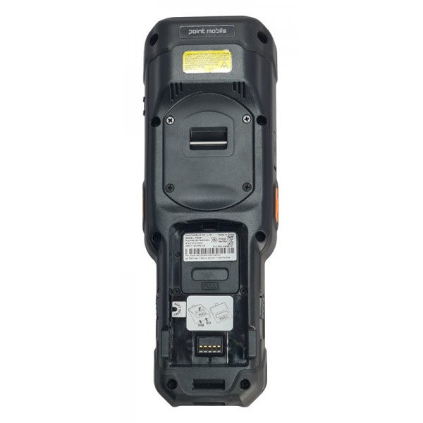 POINT MOBILE PDA P451G3, Wi-Fi, 1D & 2D barcodes, 4.3", 4/64GB, μαύρο