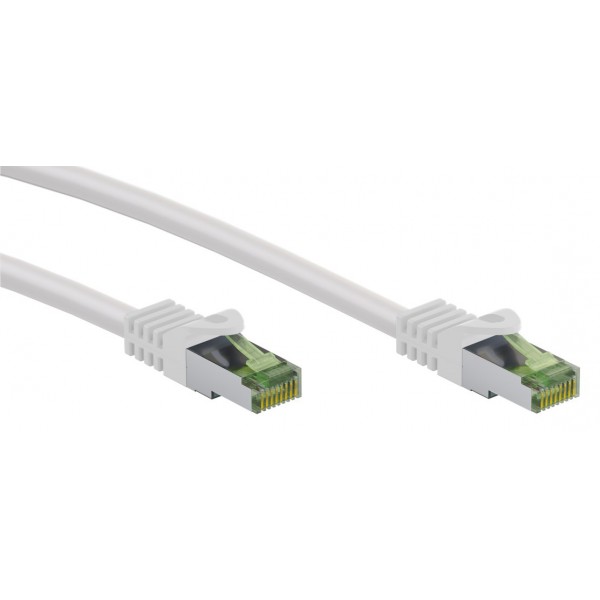 GOOBAY καλώδιο δικτύου 61107, CAT 8.1 S/FTP, copper, LSZH, 5m, λευκό - GOOBAY