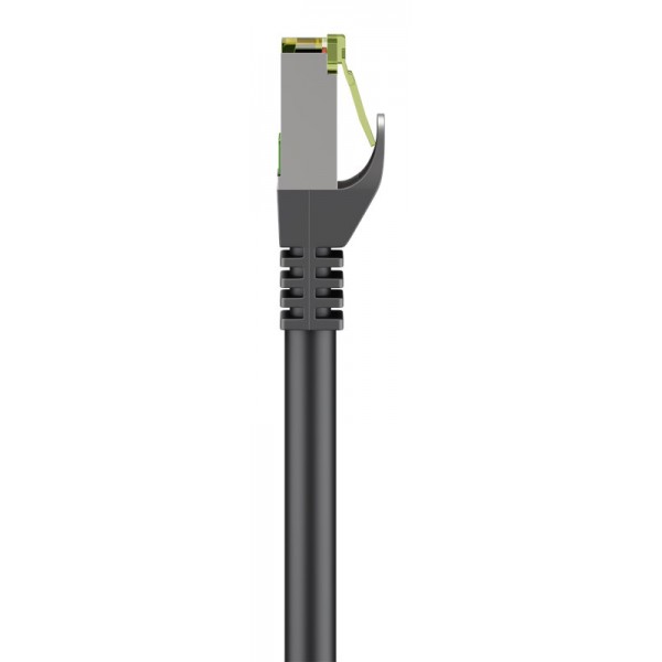 GOOBAY καλώδιο δικτύου 61093, CAT 8.1 S/FTP, copper, GHMT, 1m, μαύρο - GOOBAY