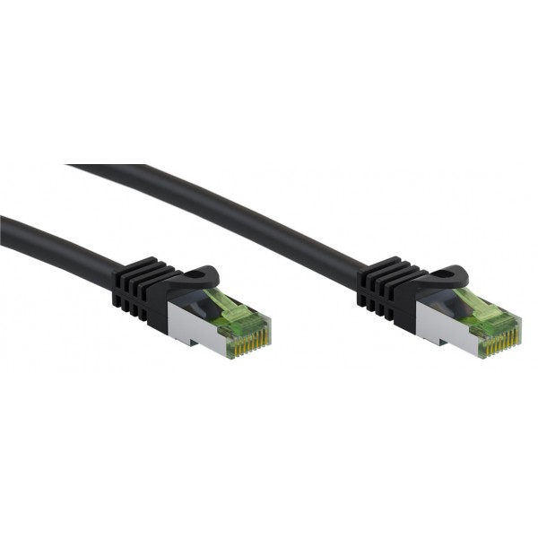 GOOBAY καλώδιο δικτύου 61096, CAT 8.1 S/FTP, copper, LSZH, 5m, μαύρο - GOOBAY