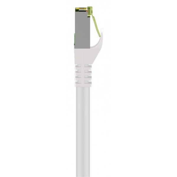 GOOBAY καλώδιο δικτύου 61108, CAT 8.1 S/FTP, copper, LSZH, 7.5m, λευκό - GOOBAY