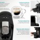 BRUNO καφετιέρα espresso 3 σε 1 BRN-0124, 1450W, 19 bar, μαύρη