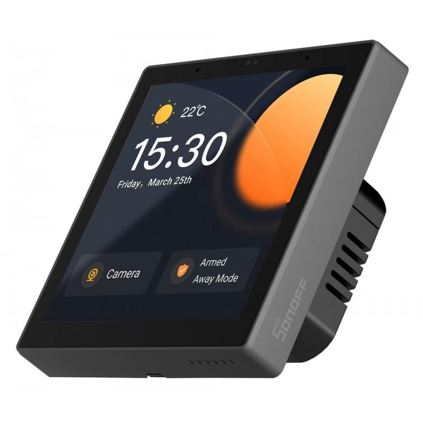 SONOFF smart panel ελέγχου NSPanel Pro, οθόνη αφής, Wi-Fi, Zigbee, μαύρο - SONOFF